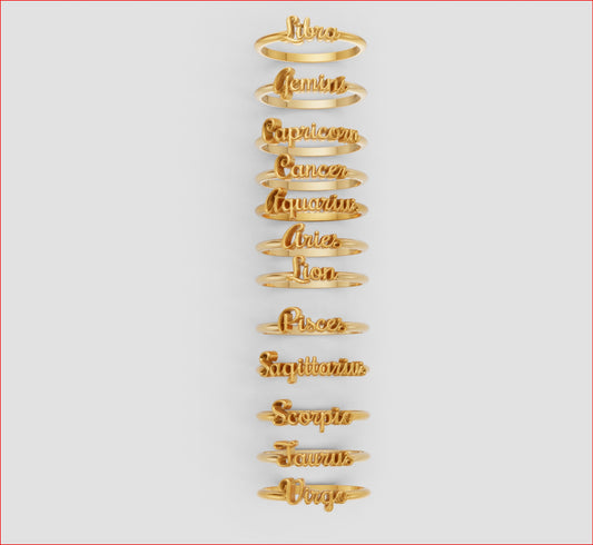 Zodiac Ring