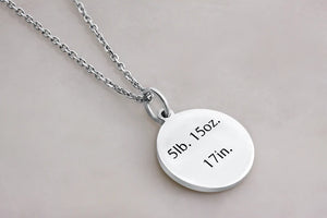 Birth Time Necklace, is a perfect Gift for mom, Mothers day gift, Meaningful Unique Necklace, Clock Necklace, Birth Hour Necklace