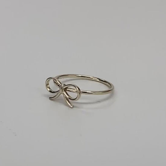 Silver or platinum, Everyday Ring, Gift For Her, Minimalist rings, Daughter Ring